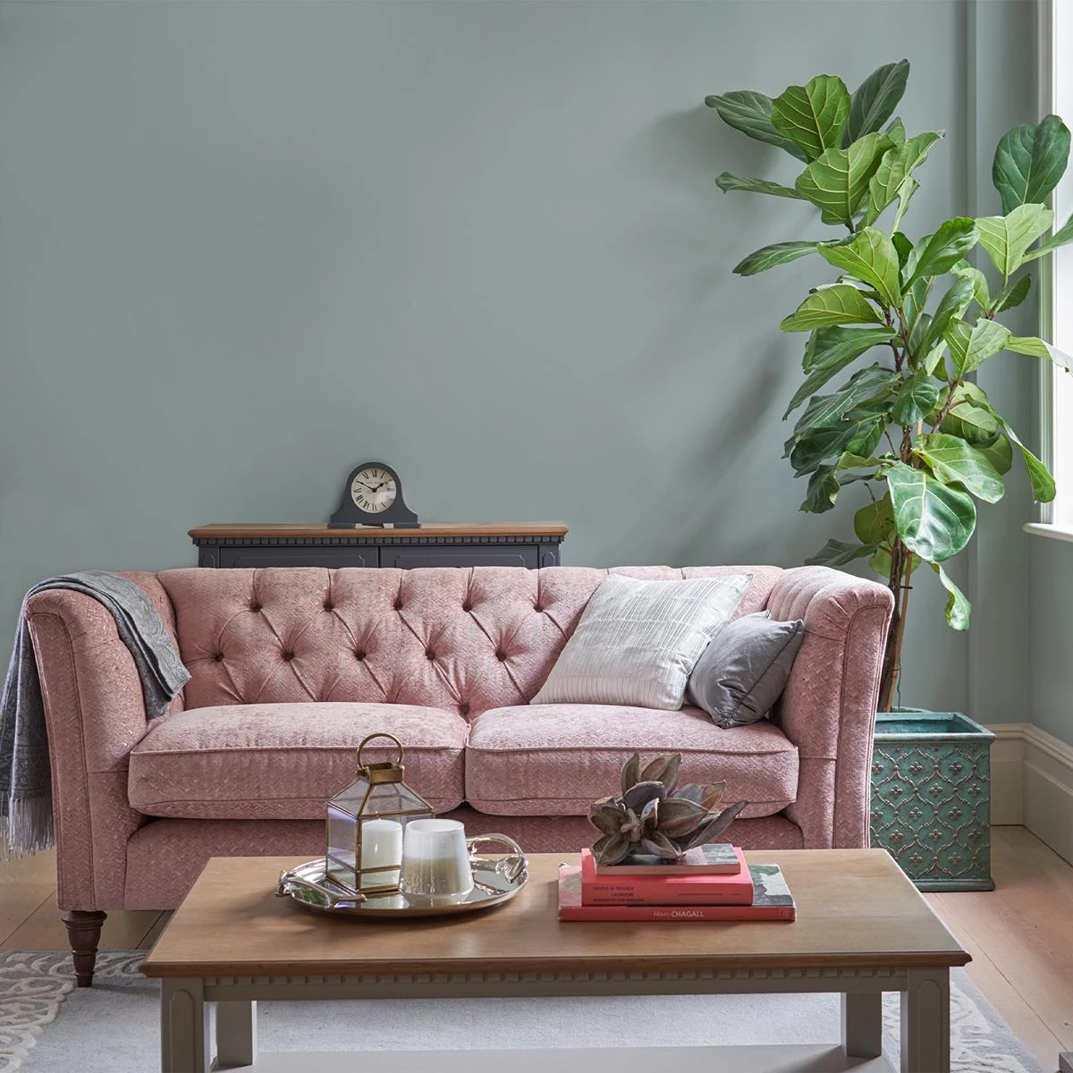 Laura Ashley | Muurverf Mat - Blauw - Duck Egg - 2,5L - Afbeelding 2