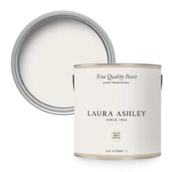 Laura Ashley | Muurverf Mat - Grijs - Dove Grey White - 2,5L