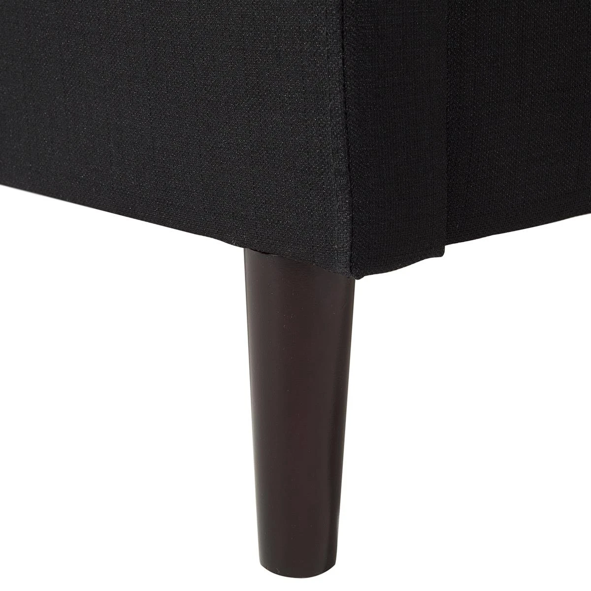 Beliani - COLMAR - Tweepersoonsbed - Zwart - 180 X 200 Cm - Polyester - Afbeelding 10