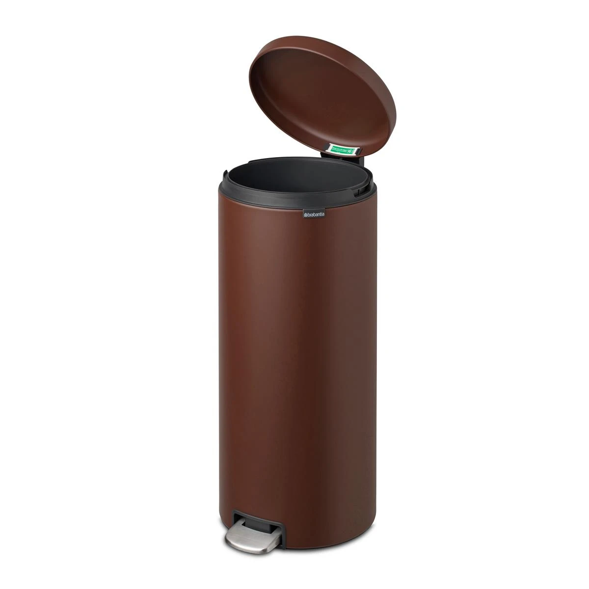 Brabantia NewIcon Pedaalemmer 30 Liter - Mineral Cosy Brown - Afbeelding 14
