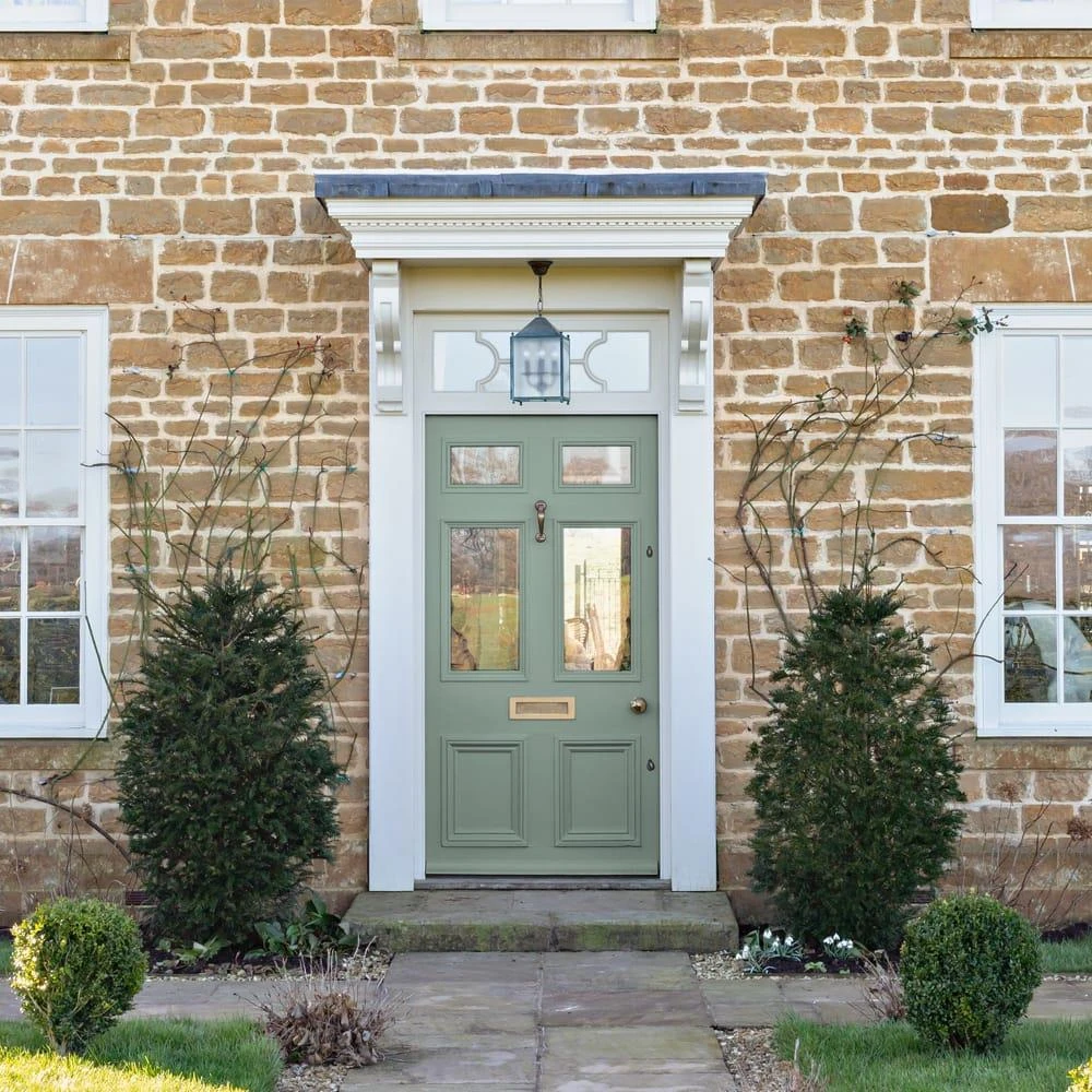 Graham & Brown | Zijdeglanslak Voor Buiten - Groen - Ferris Wheel - 1L - Afbeelding 2