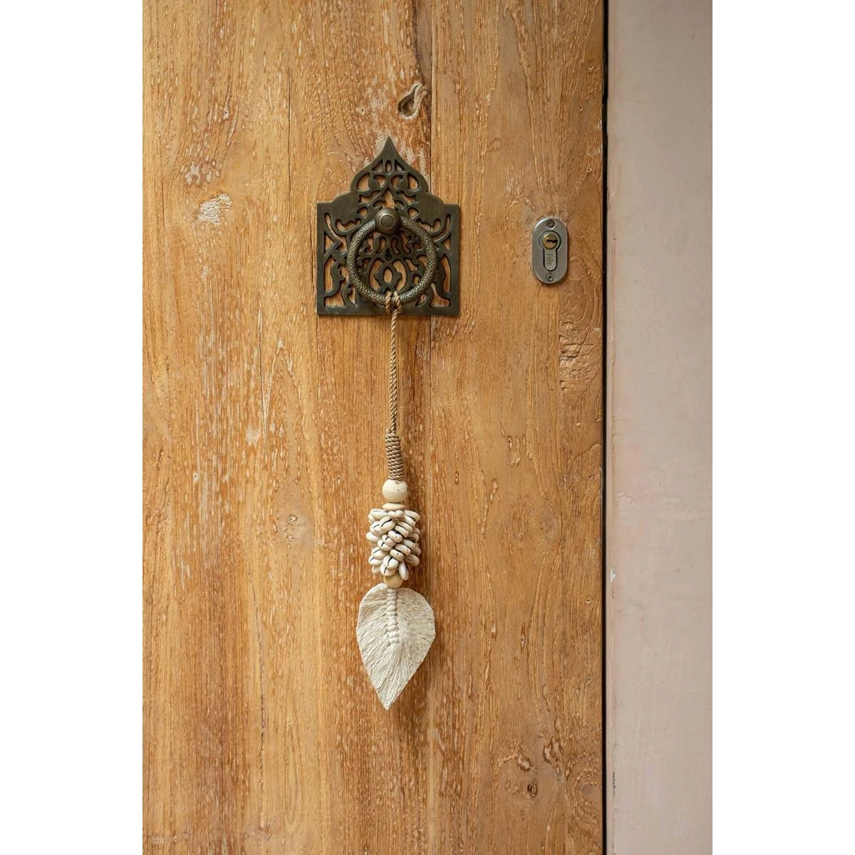 Bazar Bizar - De Leaf & Shell Hangdecoratie - Naturel - Afbeelding 2