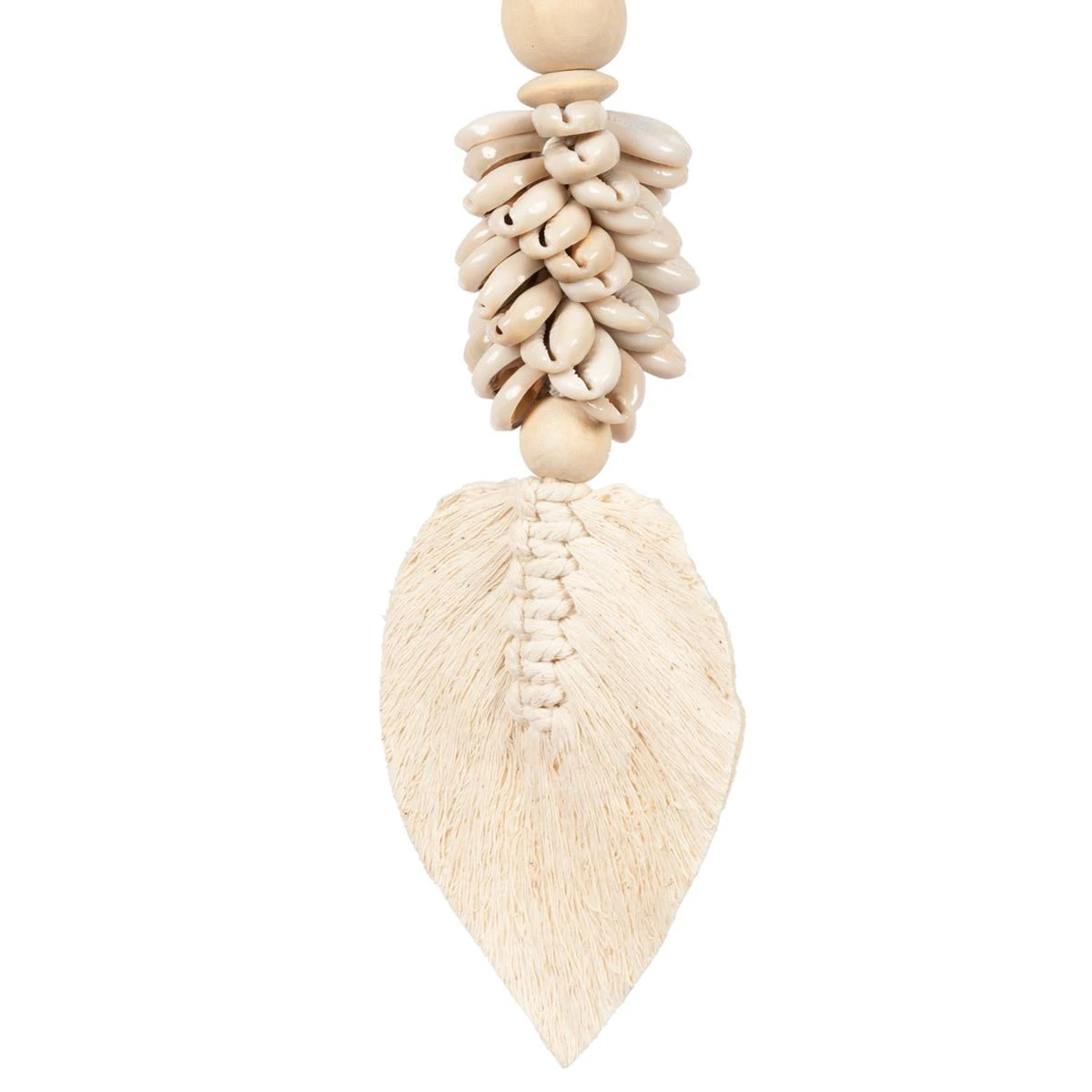 Bazar Bizar - De Leaf & Shell Hangdecoratie - Naturel - Afbeelding 5