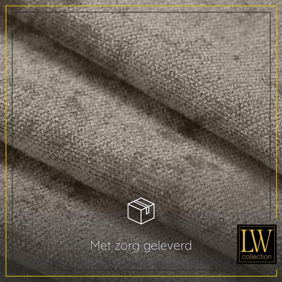 LW Collection Kant En Klaar Gordijnen Taupe 140x270cm - Afbeelding 8