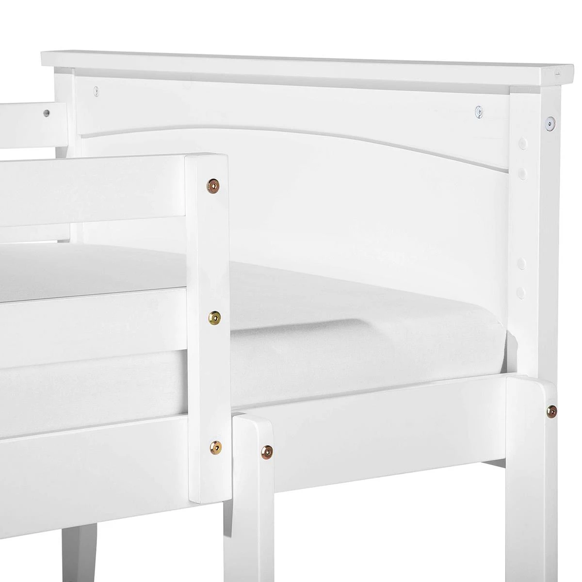 Beliani-ALBON-Stapelbed Met Opbergruimte-Wit-90 X 200 Cm-Dennenhout - Afbeelding 10