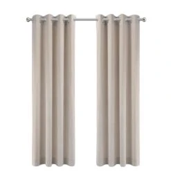 LW Collection Kant En Klaar Gordijnen Beige 290x245