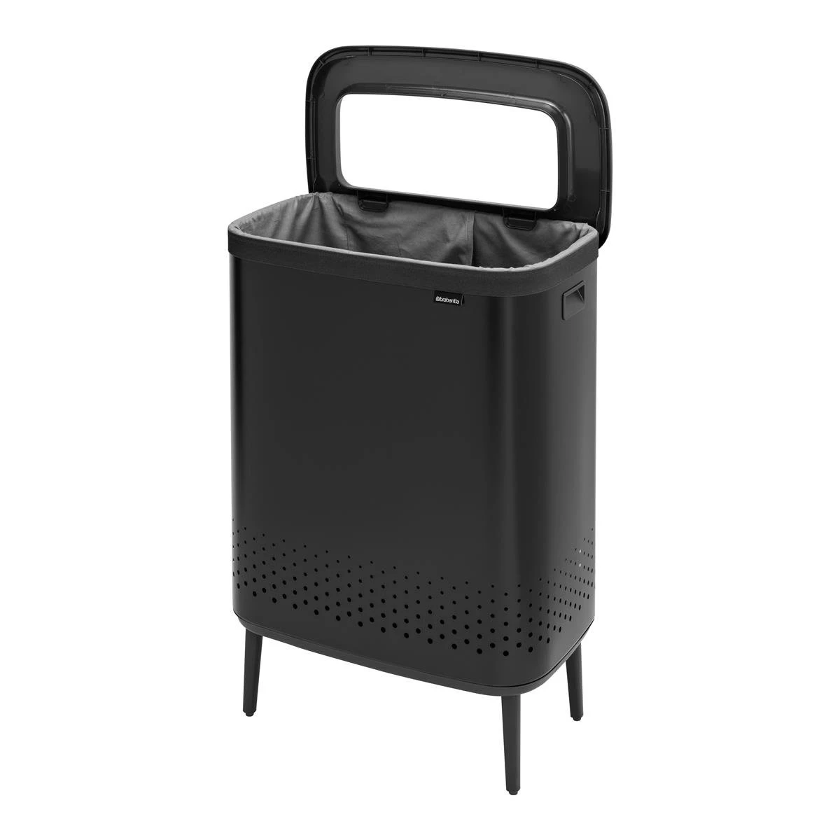 Brabantia Bo Hi Wasbox 2 X 45 L - Matt Black - Afbeelding 6