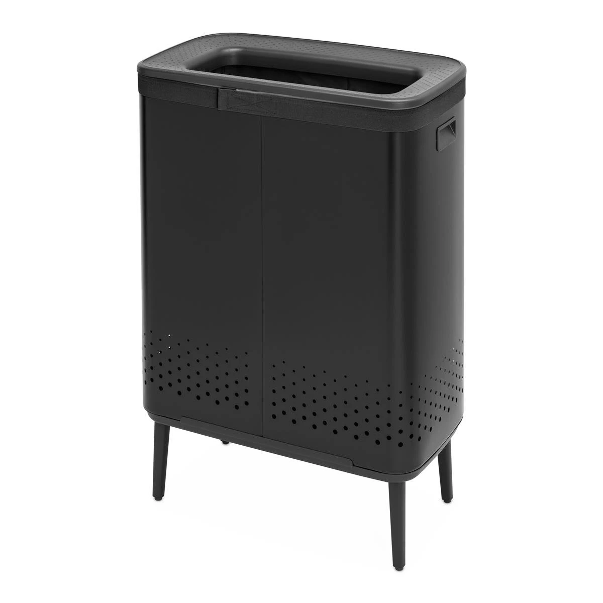 Brabantia Bo Hi Wasbox 2 X 45 L - Matt Black - Afbeelding 8