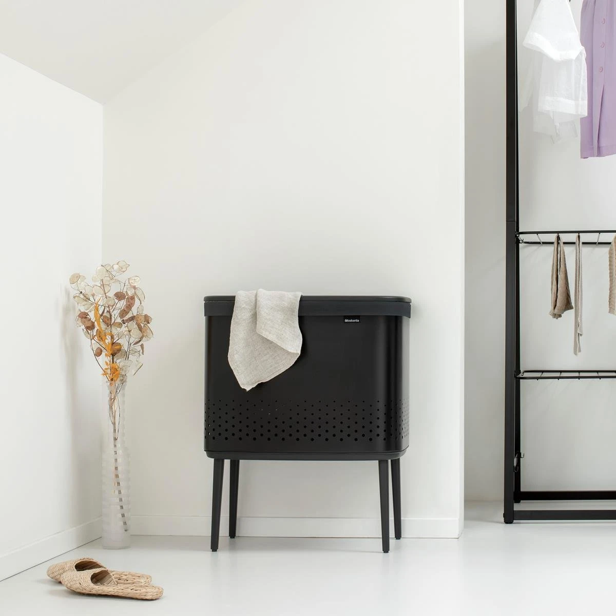 Brabantia Bo Wasbox 60 L - Mat Black - Afbeelding 18