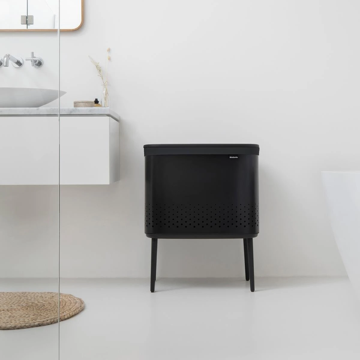 Brabantia Bo Wasbox 60 L - Mat Black - Afbeelding 19