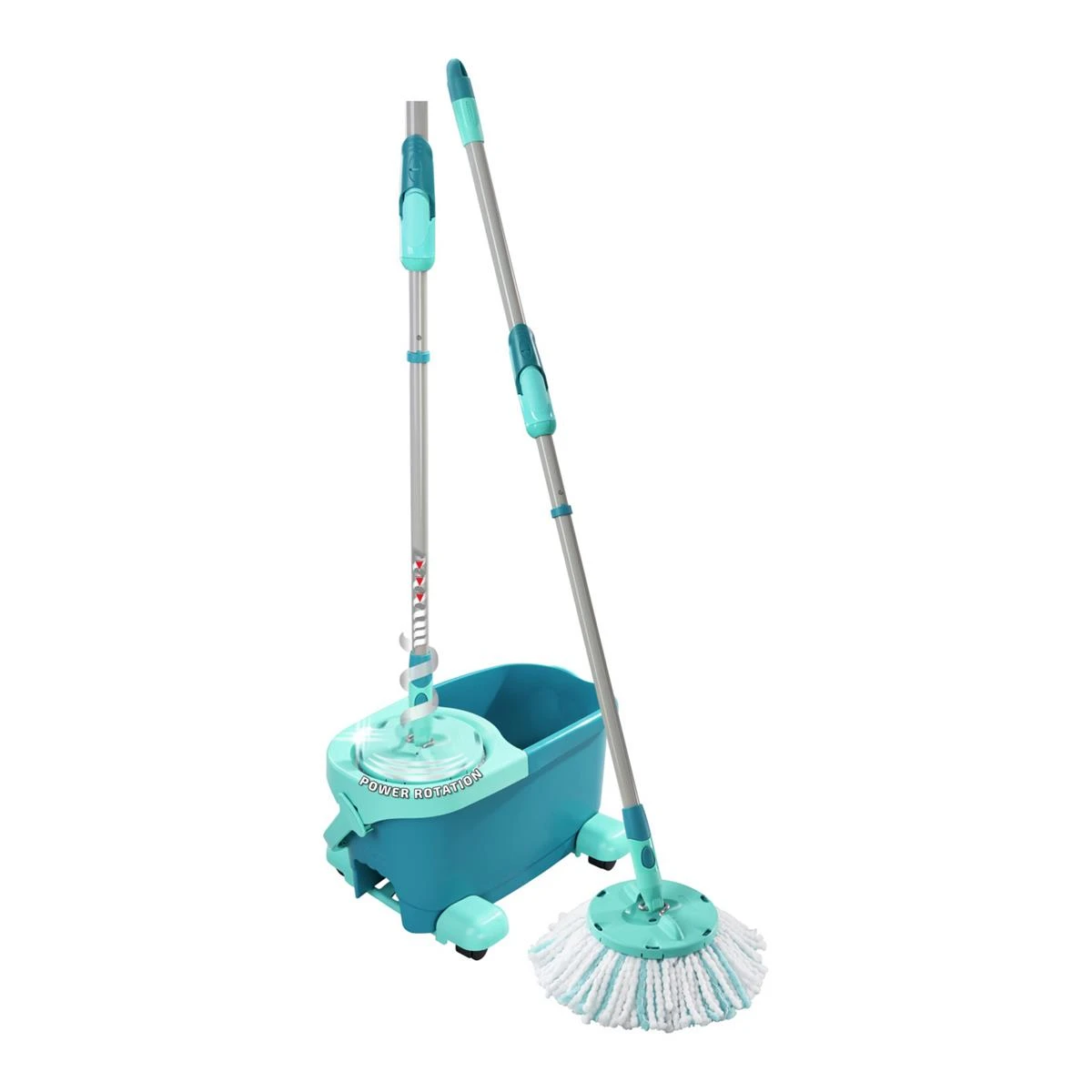 Leifheit Clean Twist Complete Dweilset Met Wieltjes - Afbeelding 8