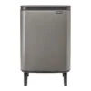 Brabantia Bo Hi Afvalemmer 12 L - Platinum