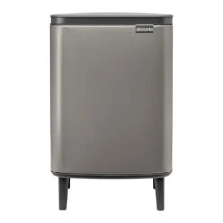 Brabantia Bo Hi Afvalemmer 12 L - Platinum