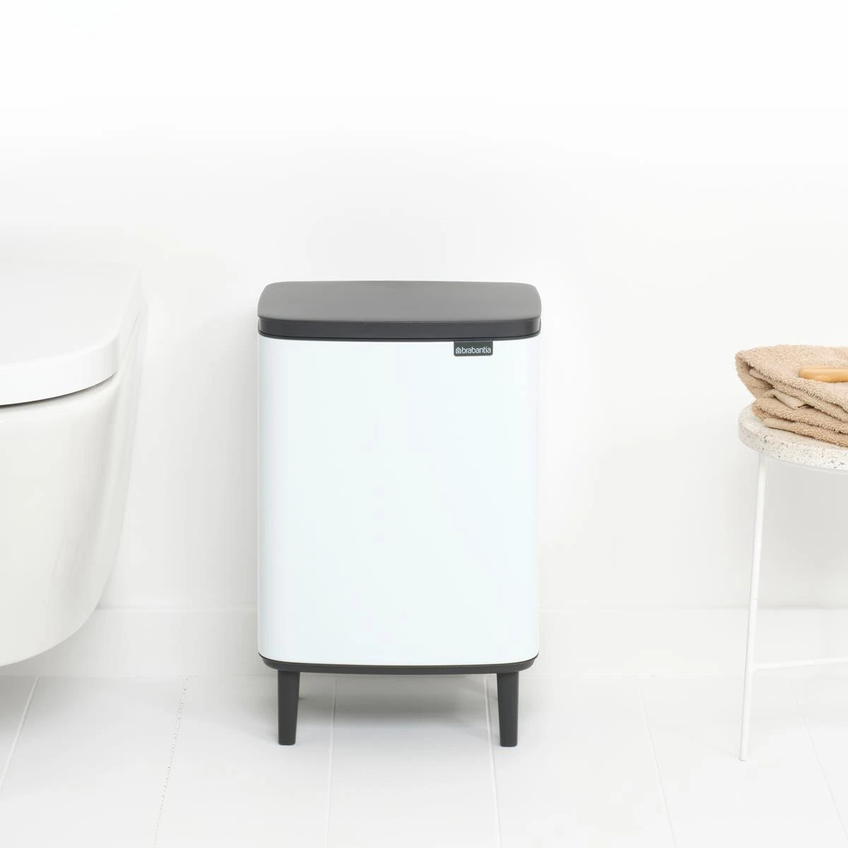 Brabantia Bo Hi Afvalemmer 12 L - White - Afbeelding 9