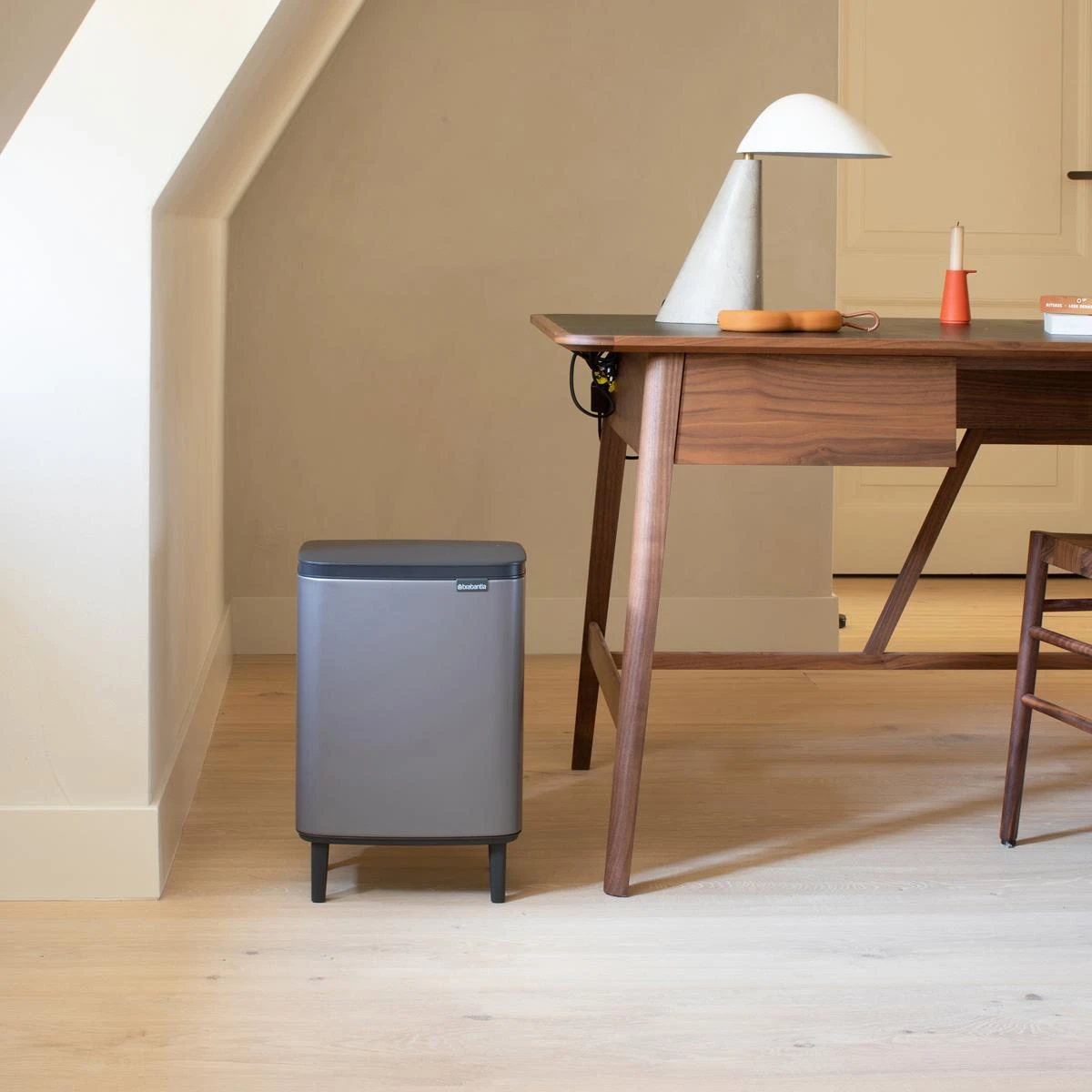 Brabantia Bo Hi Afvalemmer 12 L - Platinum - Afbeelding 10