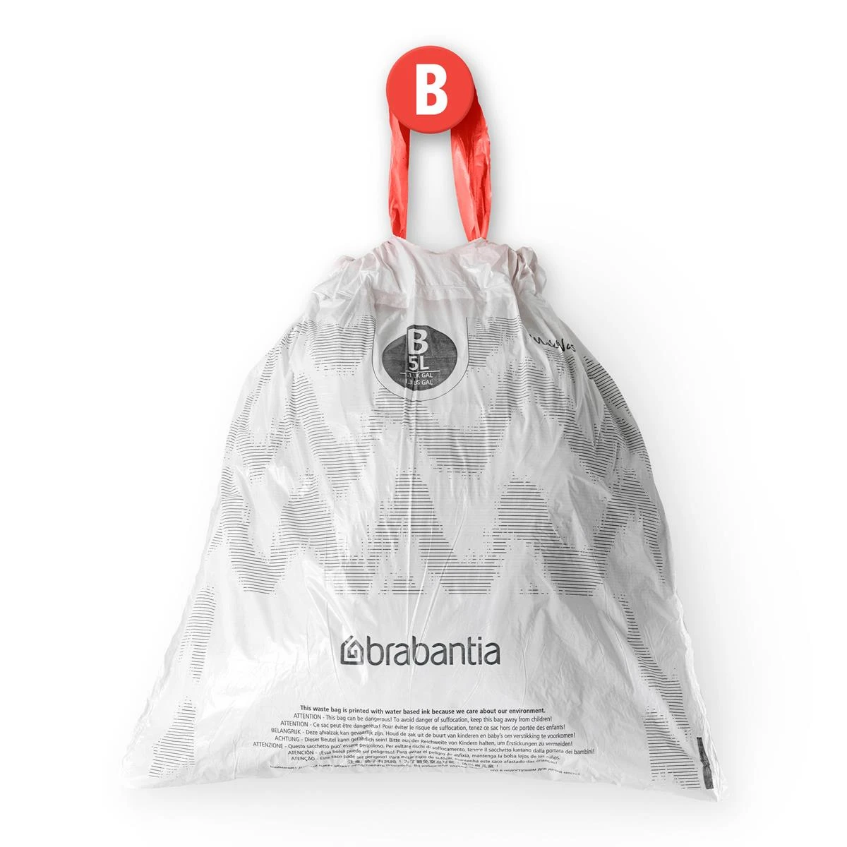 Brabantia PerfectFit Type B Afvalzakken 5 L - 40 Zakken - Afbeelding 4