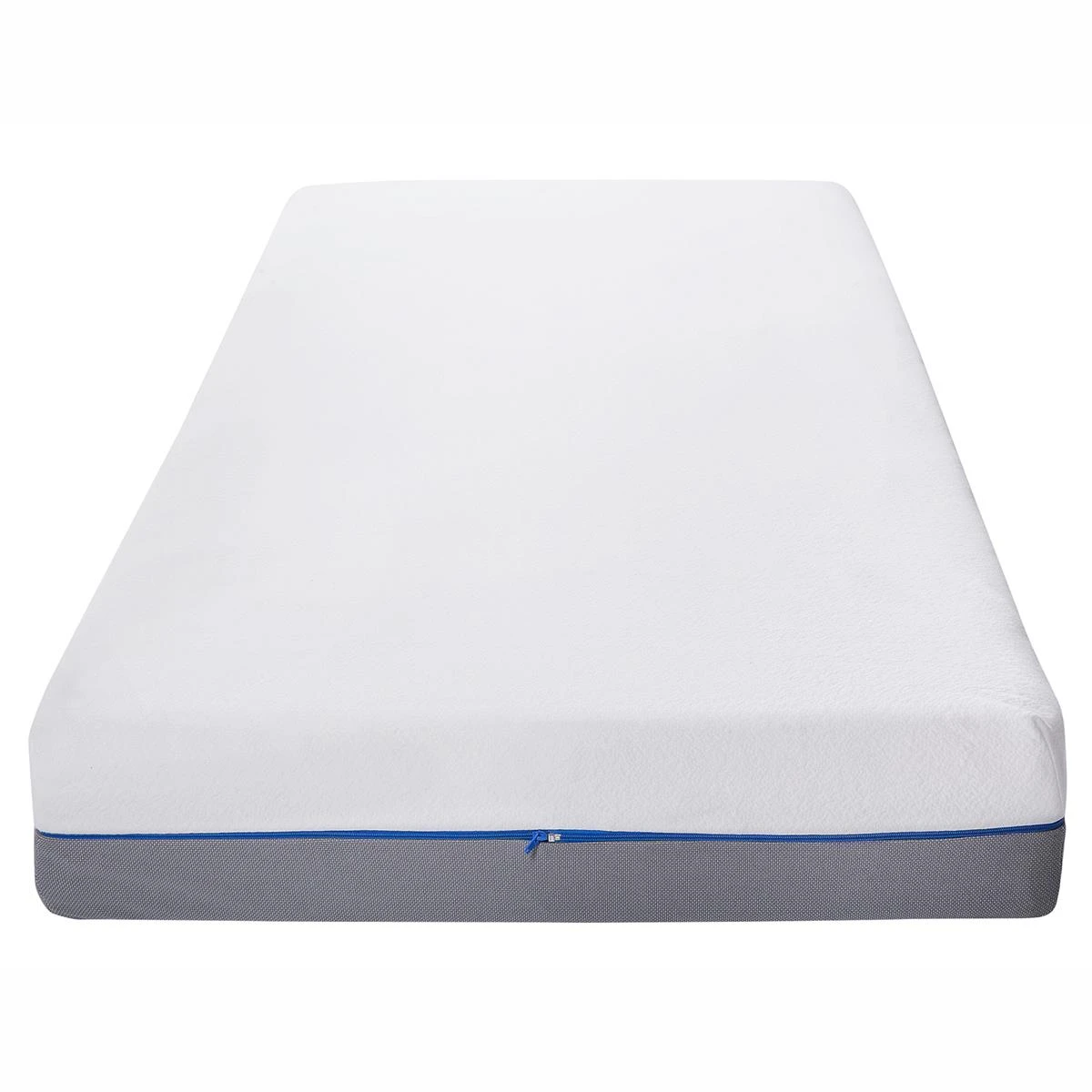 Beliani - GLEE - Traagschuimmatras - Grijs - 90 X 200 Cm - Polyester - Afbeelding 7