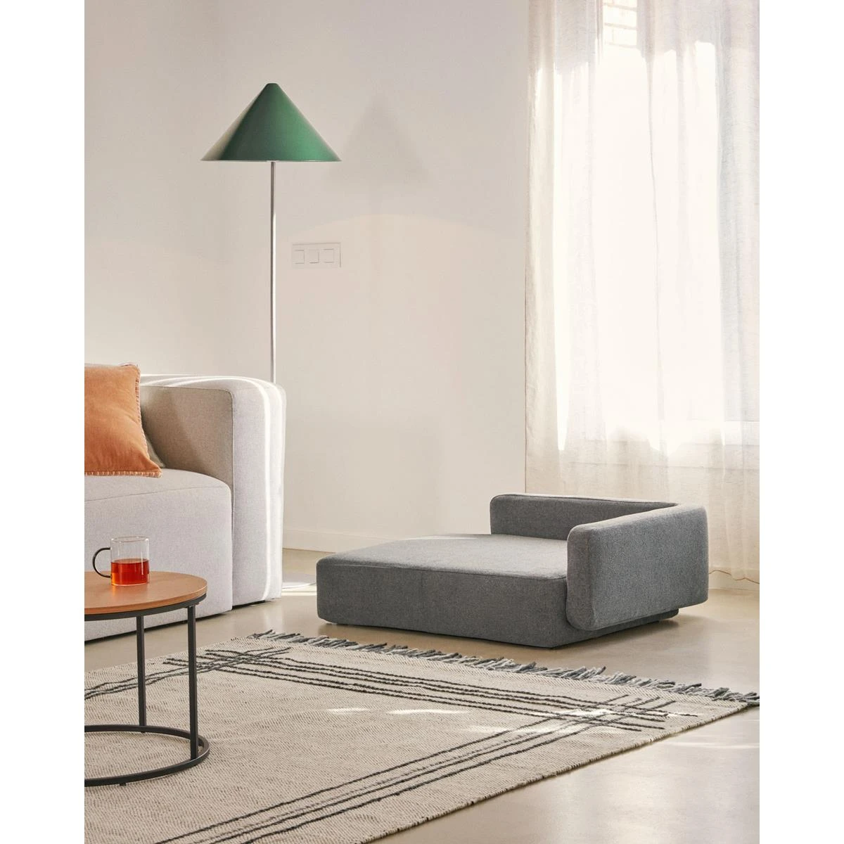 Kave Home - Bowie Groot Huisdierenbed In Donkergrijs 73 X 98cm - Afbeelding 2