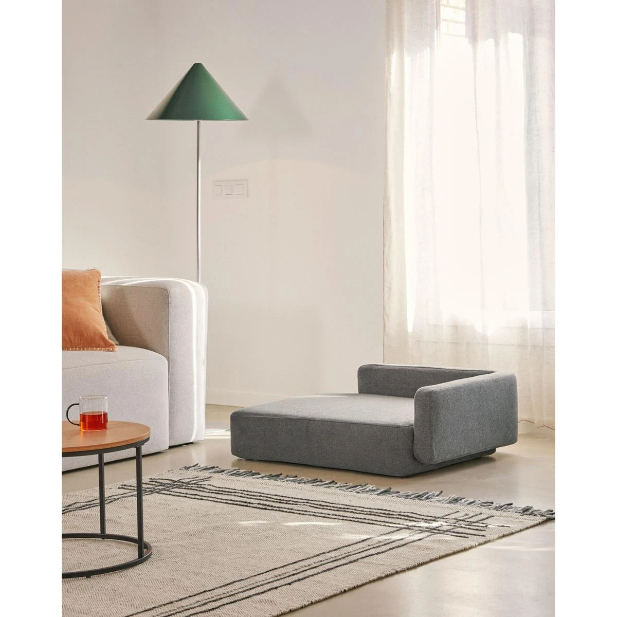 Kave Home - Bowie Groot Huisdierenbed In Donkergrijs 73 X 98cm - Afbeelding 5