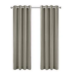 LW Collection Kant En Klare Gordijnen Taupe 140x240cm
