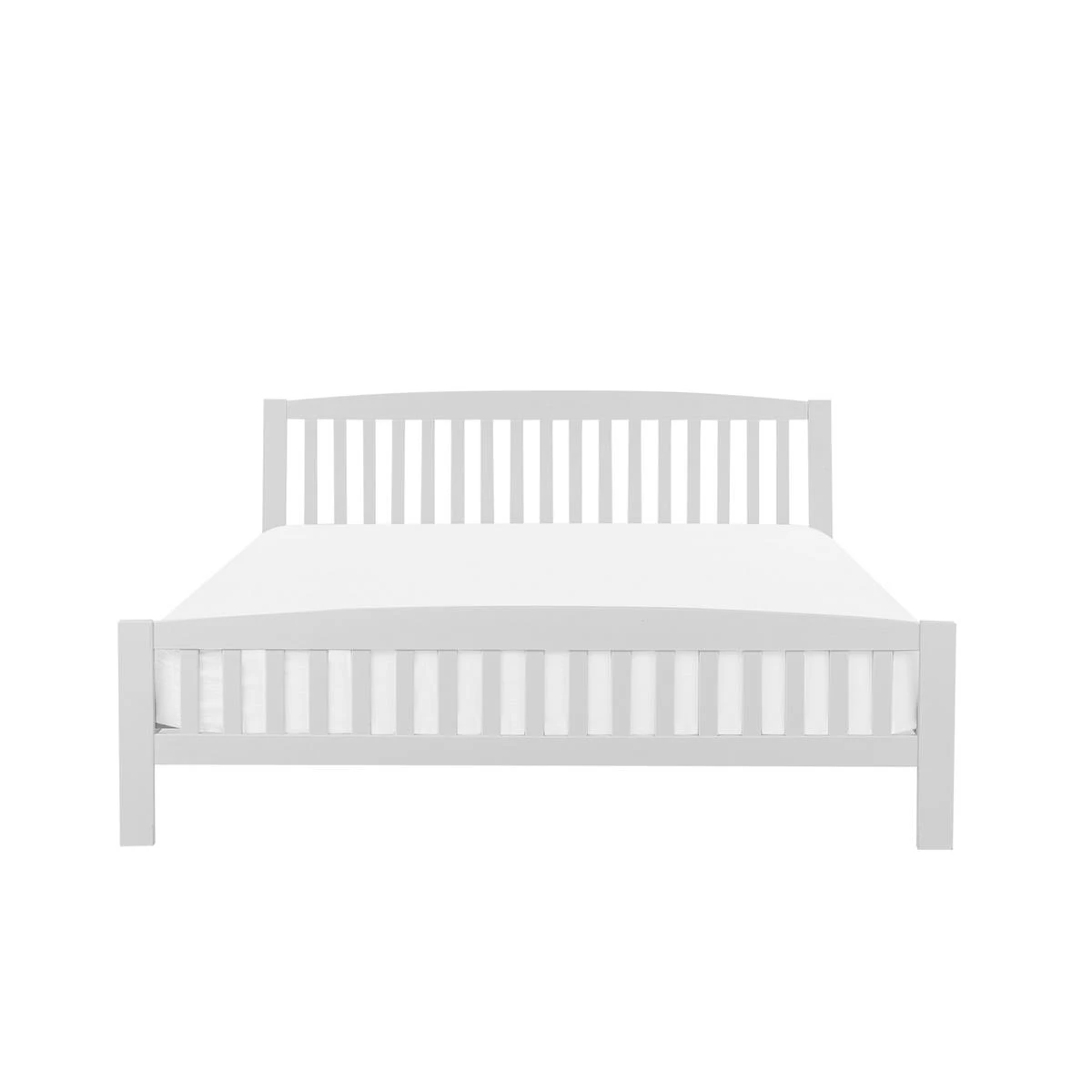 Beliani - CASTRES - Tweepersoonsbed - Wit - 180 X 200 Cm - Dennenhout - Afbeelding 5