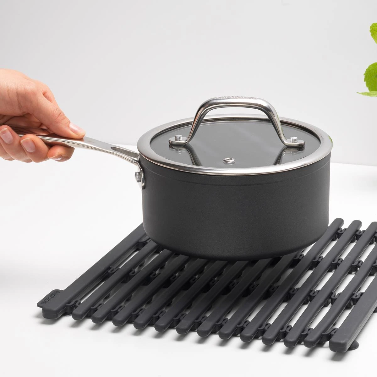 Brabantia Sink Side Gootsteen Mat - Dark Grey - Afbeelding 3