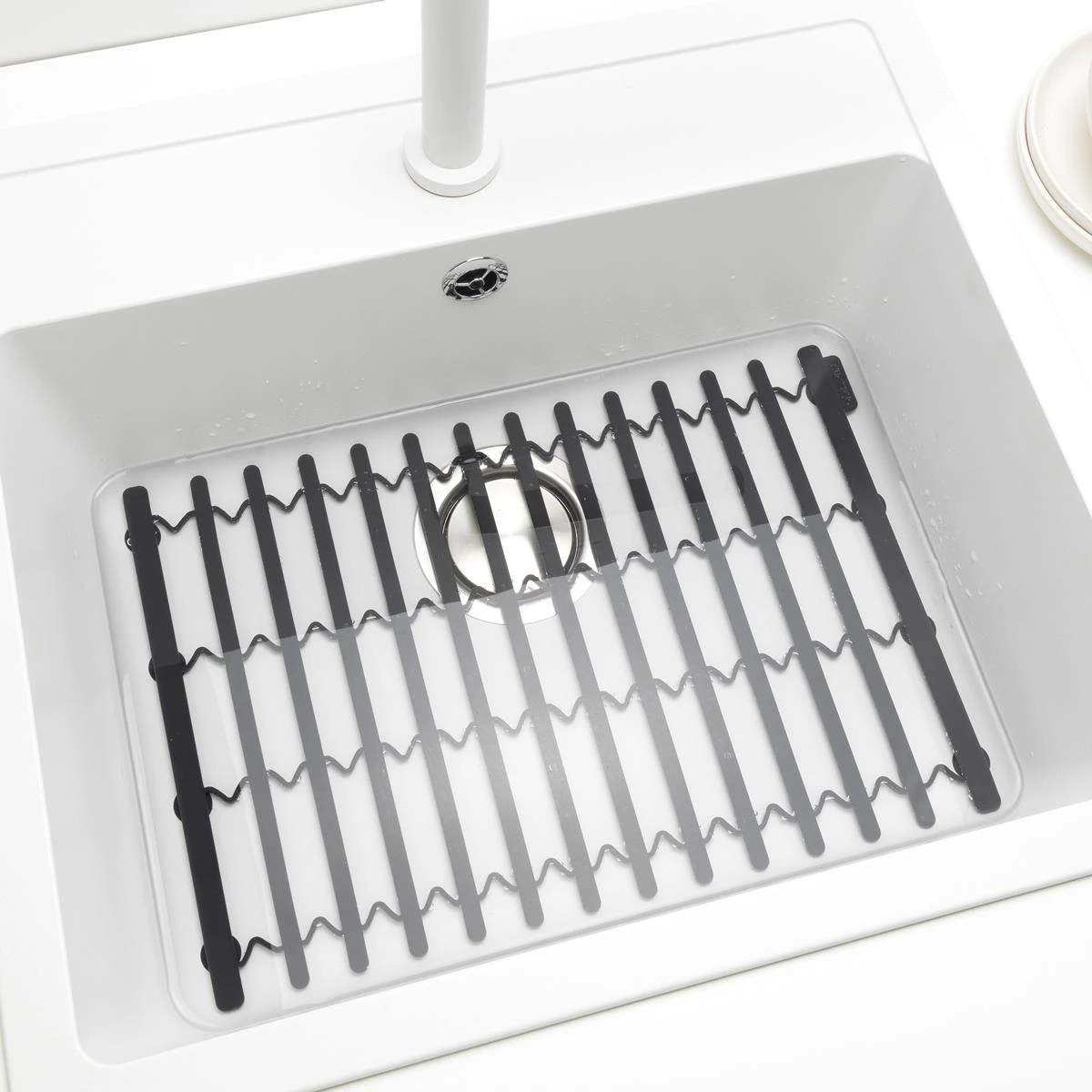 Brabantia Sink Side Gootsteen Mat - Dark Grey - Afbeelding 5