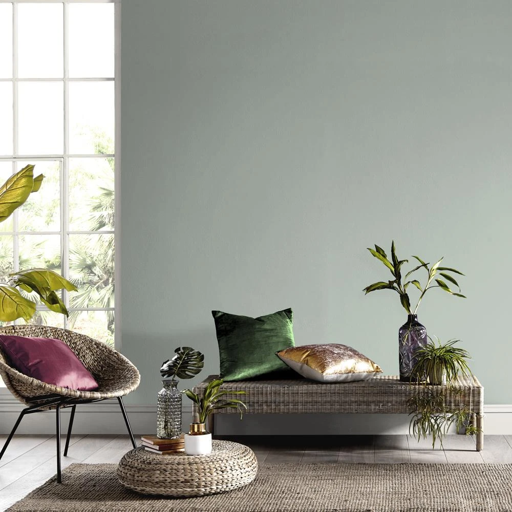 Graham & Brown | Matte Muurverf - Saliegroen - Magnol - 2,5L - Afbeelding 2