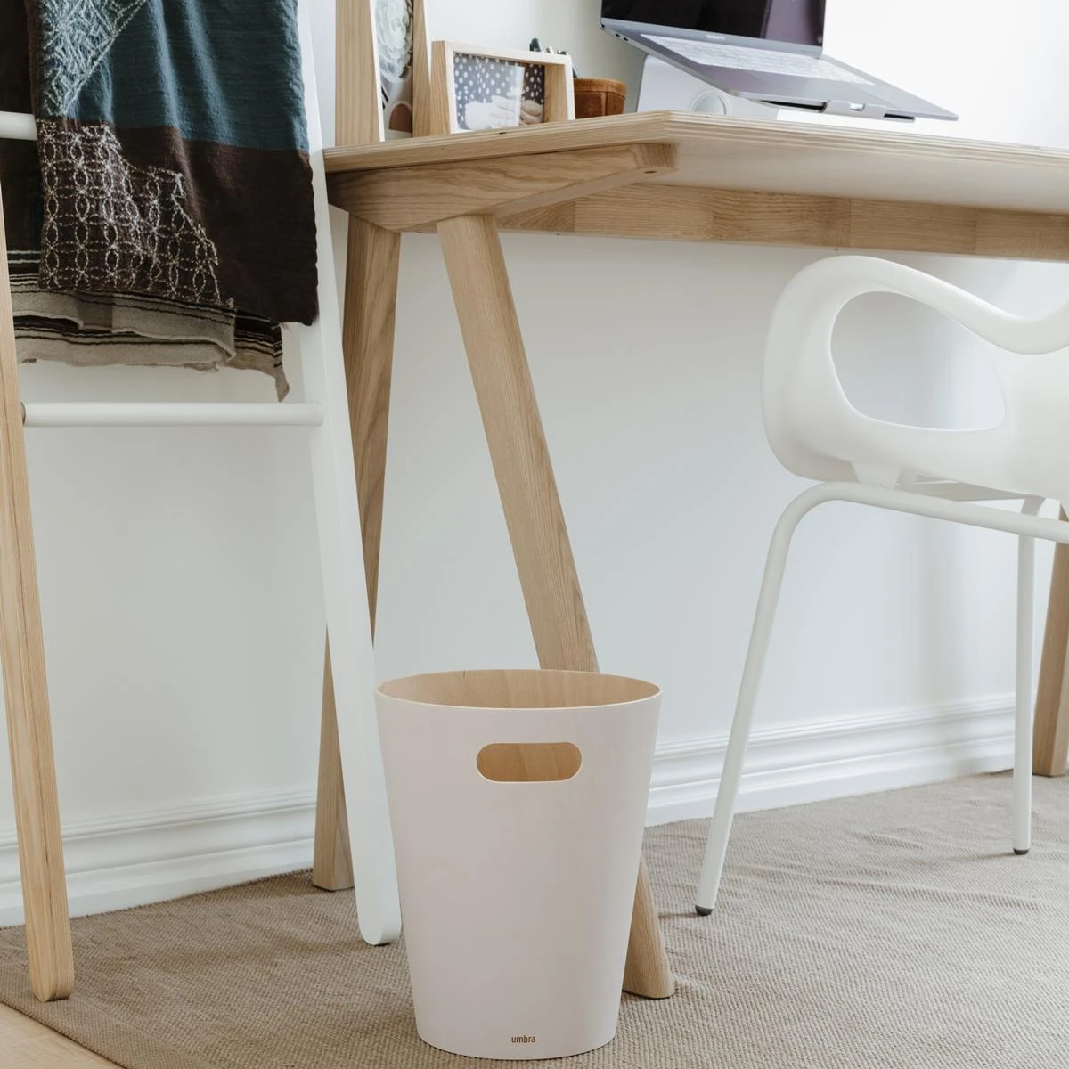 Umbra Woodrow Papierbak 7,5 L - Washed Naturel - Afbeelding 3