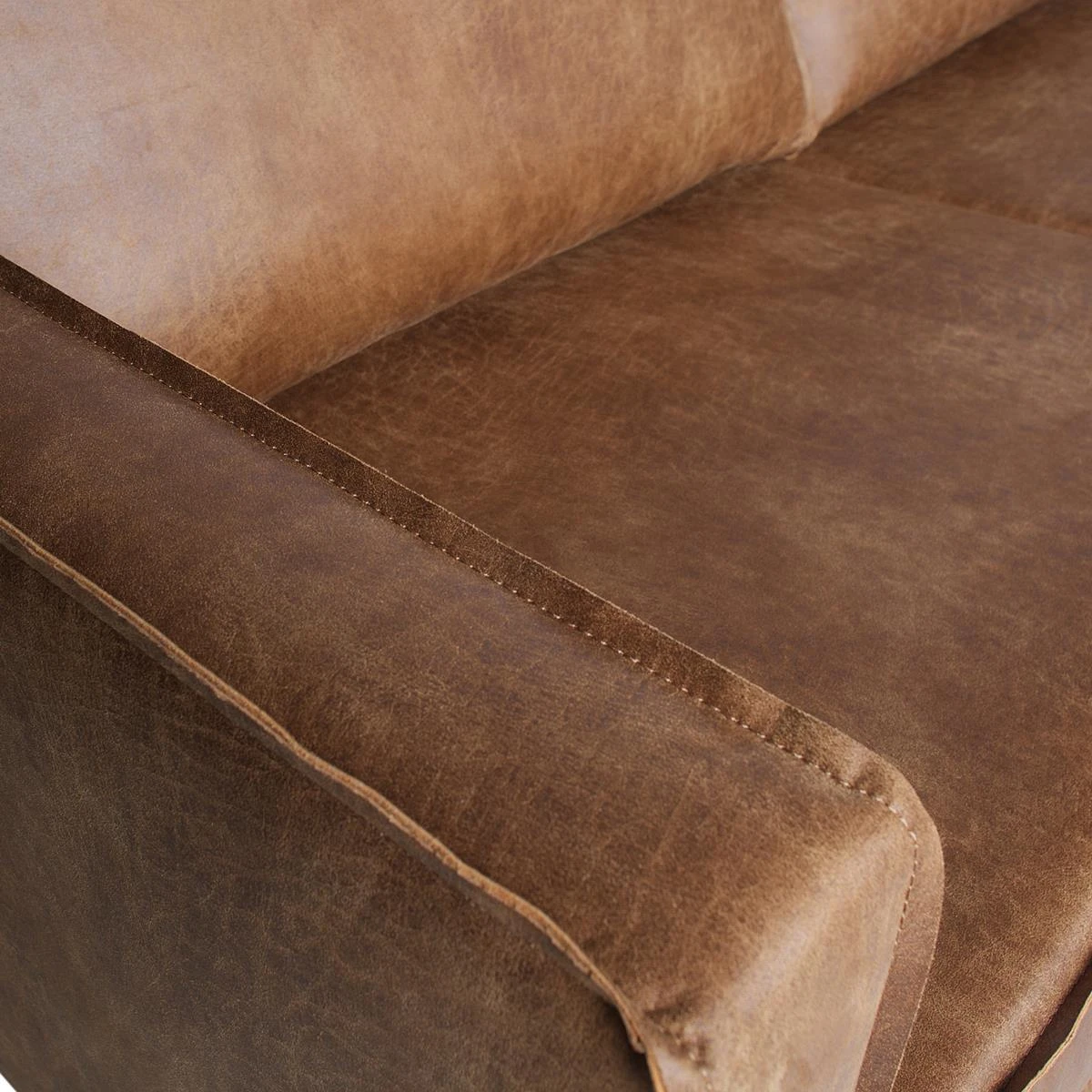 BePureHome Rodeo Hoekbank Rechts - Eco-leder - Coganc - Afbeelding 7