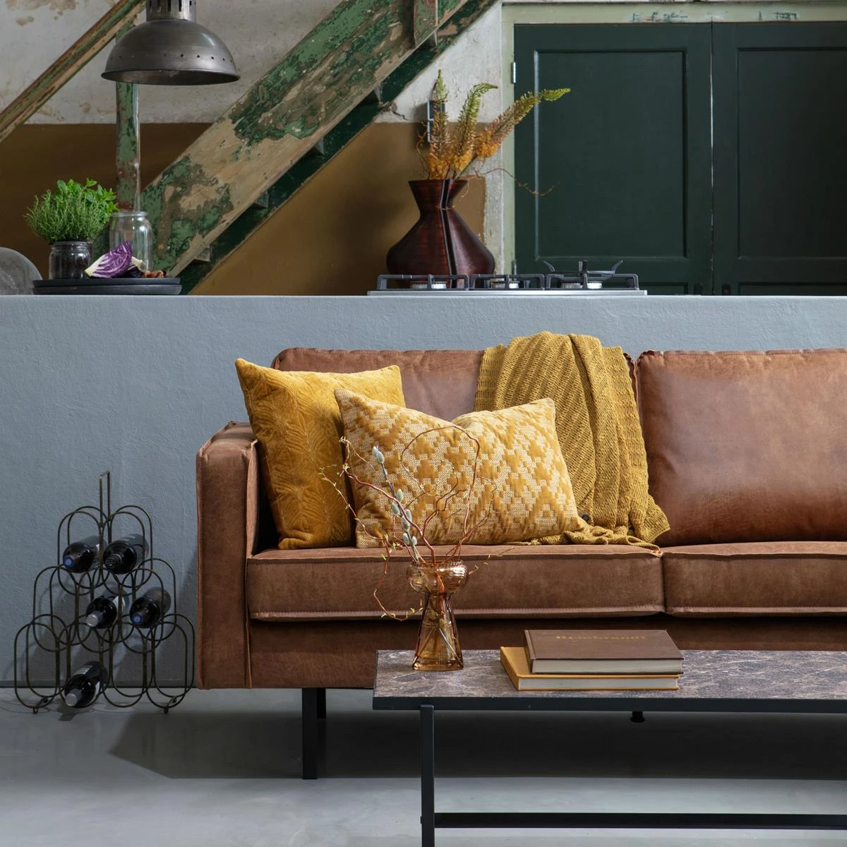 BePureHome Rodeo Hoekbank Rechts - Eco-leder - Coganc - Afbeelding 8