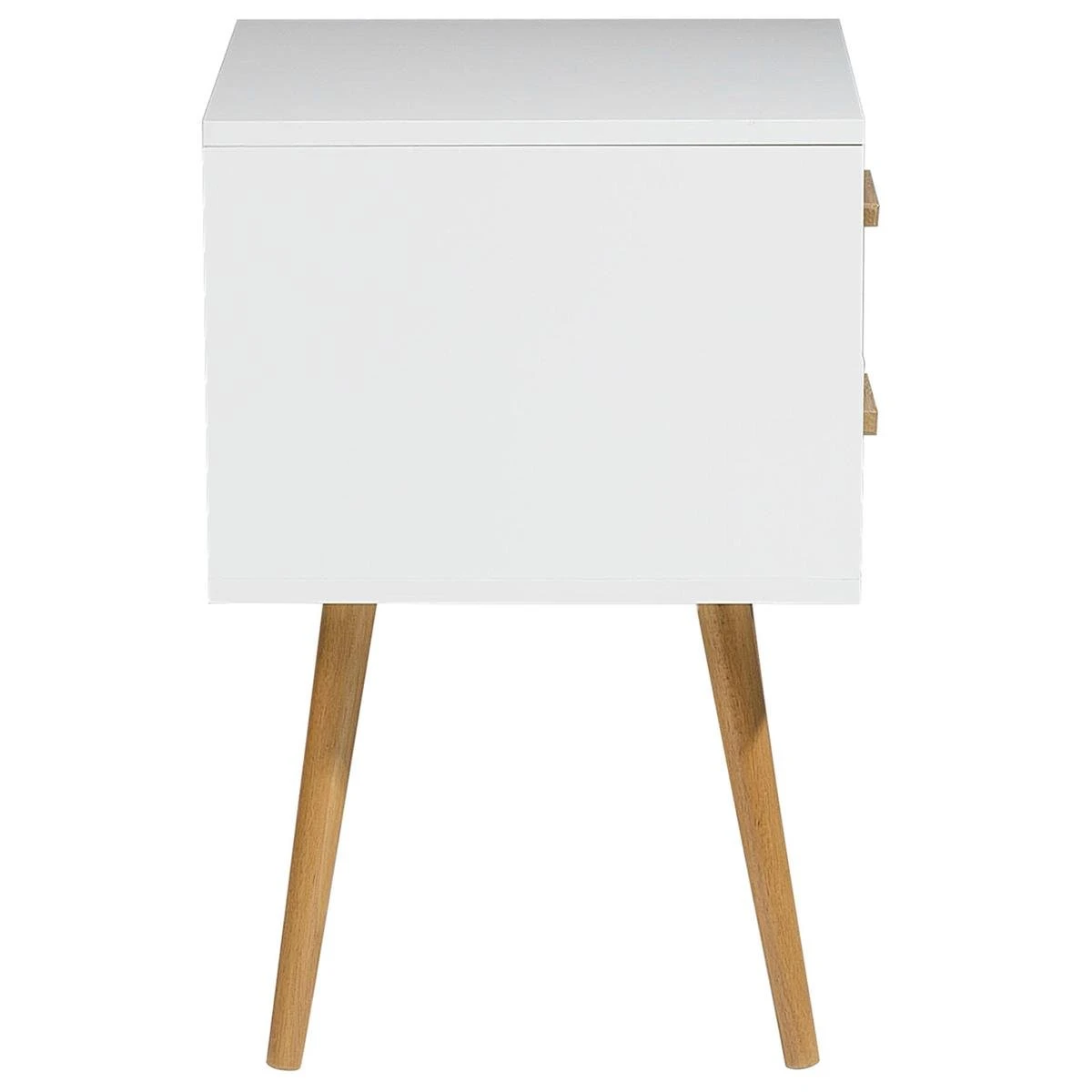 Beliani - ALABAMA - Nachtkastje - Wit - MDF - Afbeelding 5
