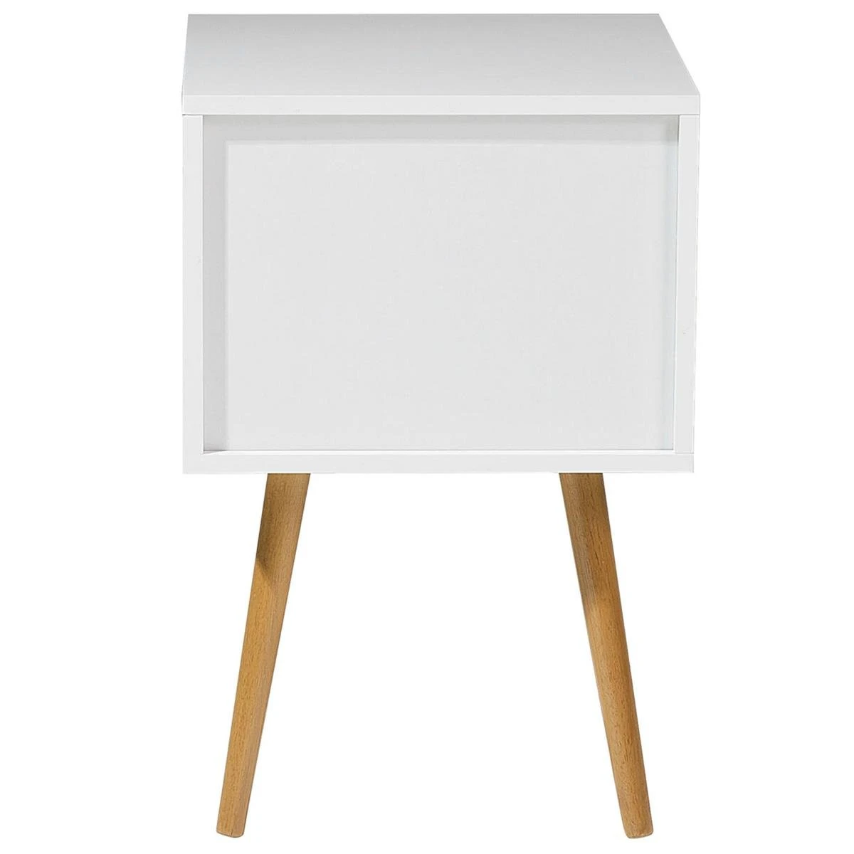 Beliani - ALABAMA - Nachtkastje - Wit - MDF - Afbeelding 6