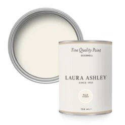 Laura Ashley | Zijdeglanslak - Pale Ivory - Wit - 750ml