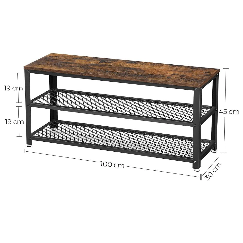 ACAZA Schoenenrek Bruin - Afbeelding 3