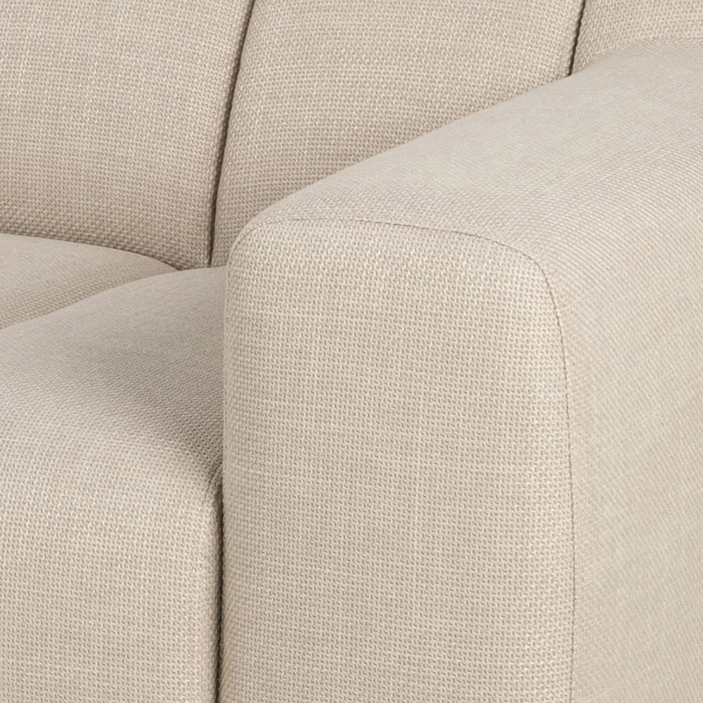 By FonQ Cloud Chaise Longue Bank Links - Beige - Afbeelding 6