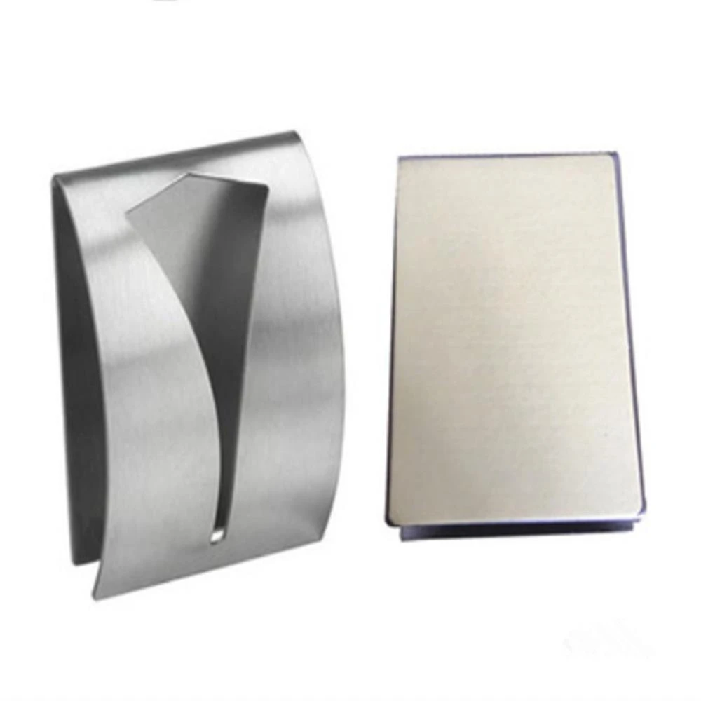 QUVIO Handdoekenhouder Plakstrip RVS - Afbeelding 4