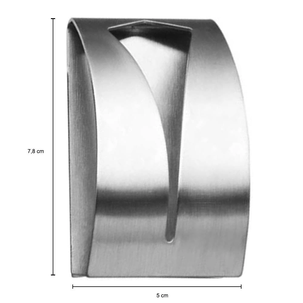 QUVIO Handdoekenhouder Plakstrip RVS - Afbeelding 3