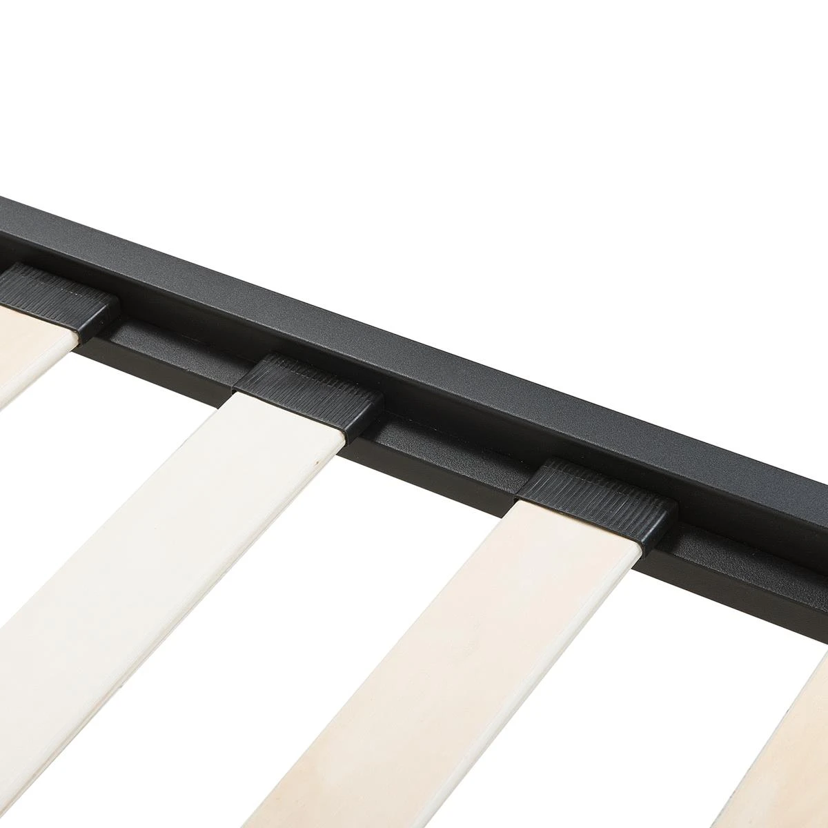 Beliani - RODEZ - Tweepersoonsbed - Zwart - 180 X 200 Cm - Metaal - Afbeelding 6