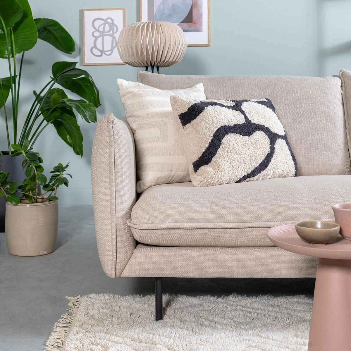 By FonQ Serene 3-zitsbank - Beige - Afbeelding 9