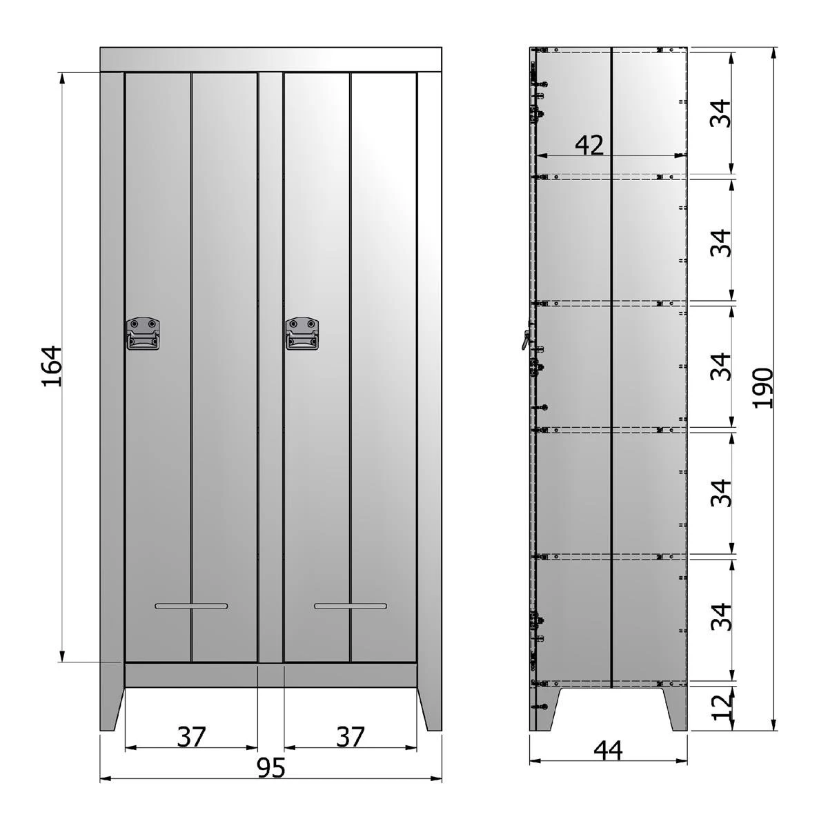 Woood Kluis Kast - Afbeelding 9