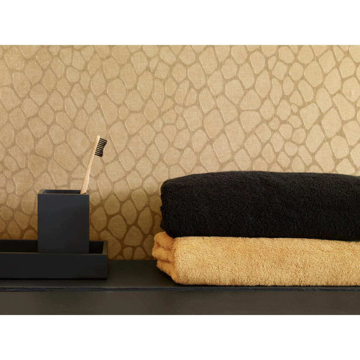 Aquanova - Gastendoek LONDON Black-09 (set|6) - Afbeelding 3