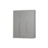 WOOOD Kledingkast 3-Deurs Rens - Noten|Grijs - 210x165x58