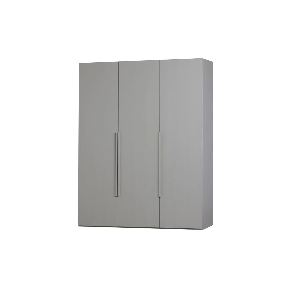 WOOOD Kledingkast 3-Deurs Rens - Noten|Grijs - 210x165x58