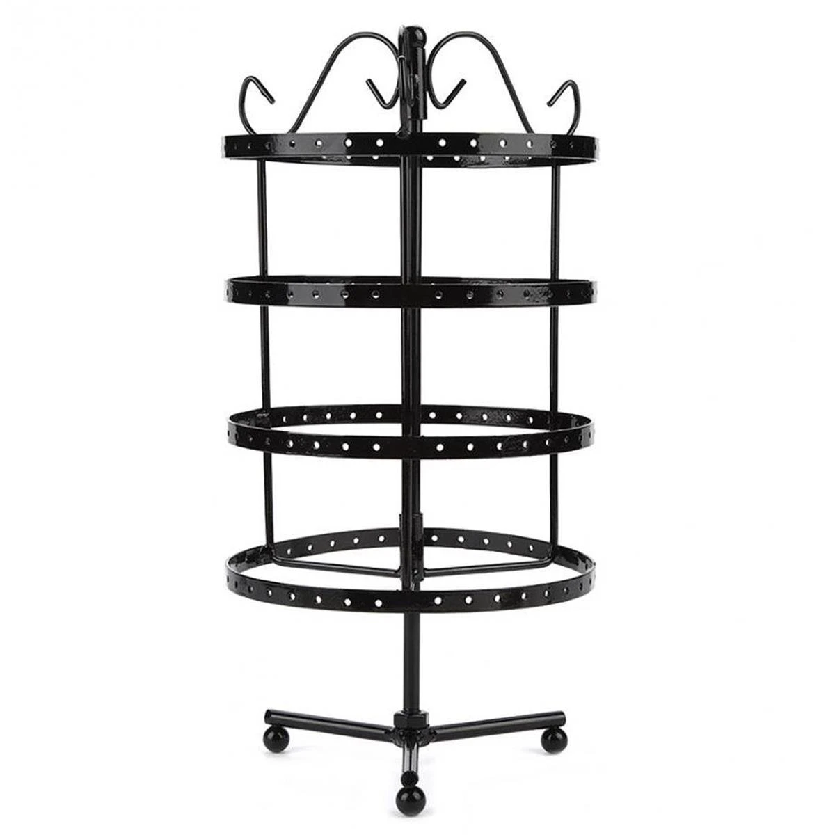 LYVION Oorbellenrekje Rond Zwart - Afbeelding 3