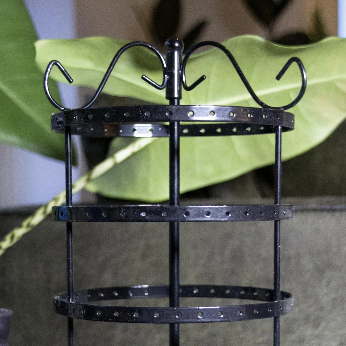 LYVION Oorbellenrekje Rond Zwart - Afbeelding 7