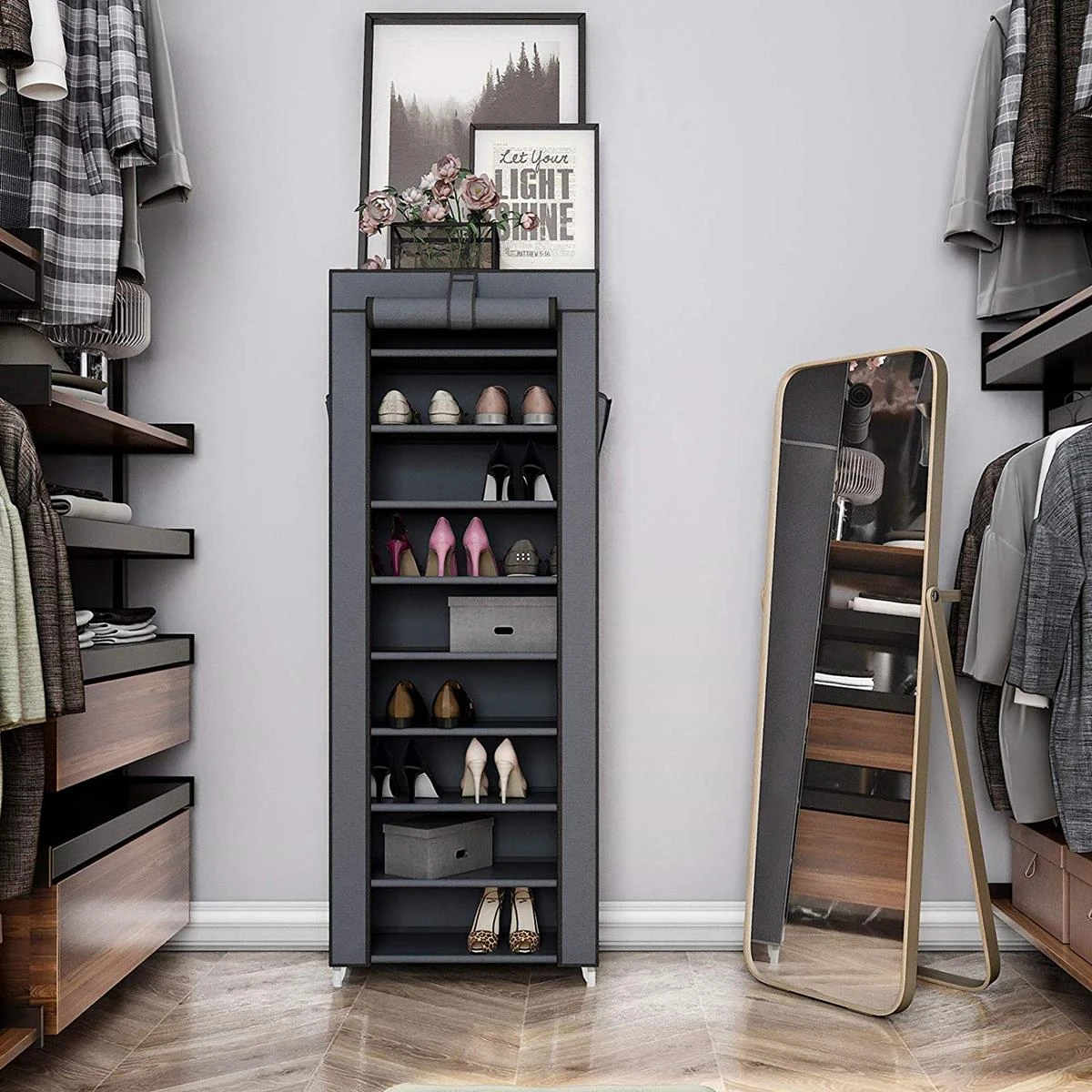 ACAZA Schoenenrek Grijs - Afbeelding 2