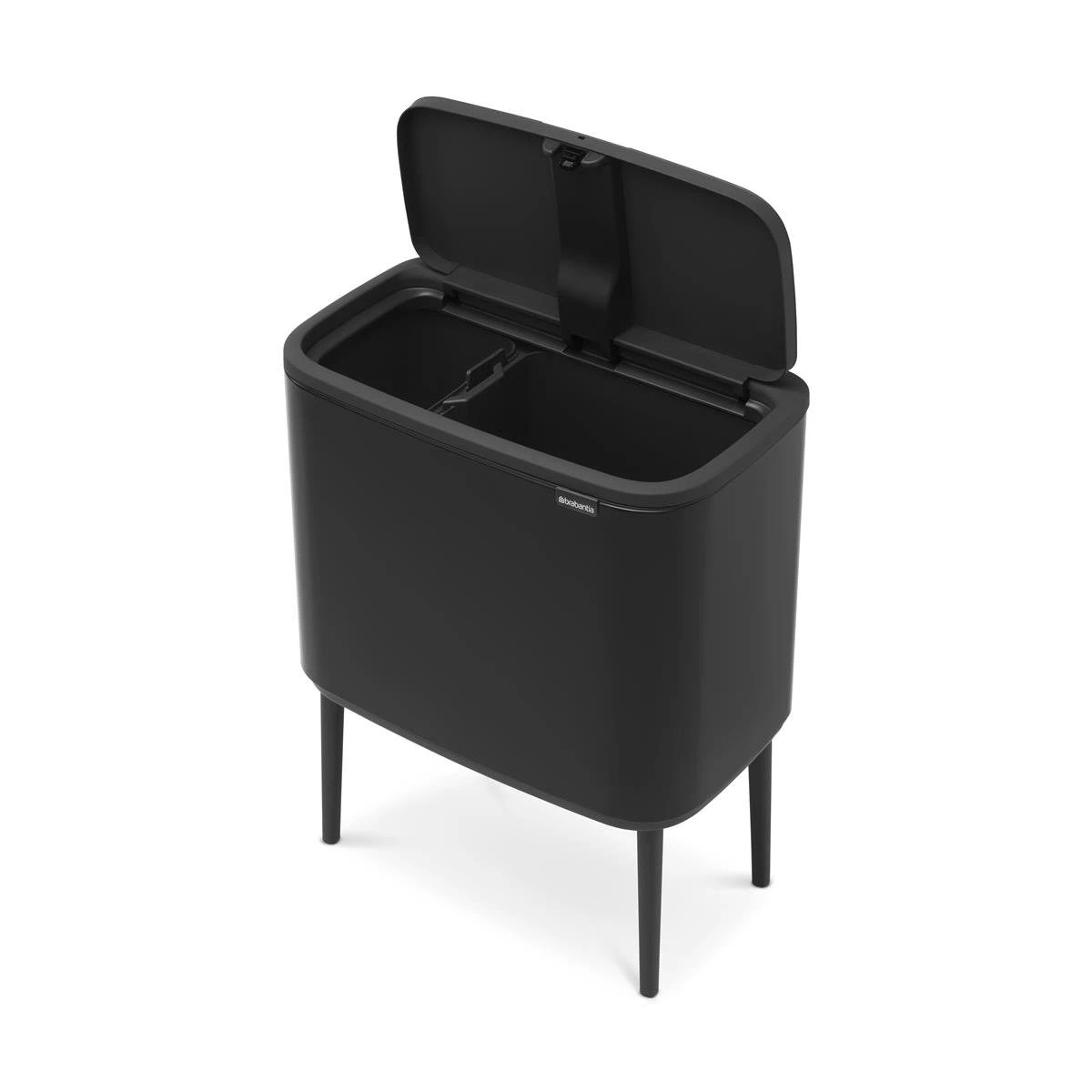 Brabantia Bo Touch Bin Afvalemmer 11 + 23 L - Zwart - Afbeelding 8