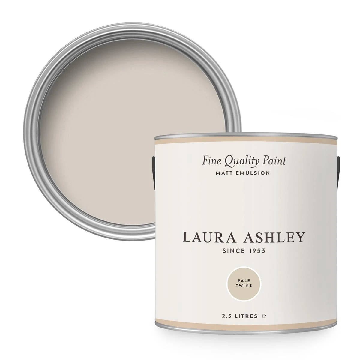 Laura Ashley | Muurverf Mat - Pale Twine - Beige - 2,5L