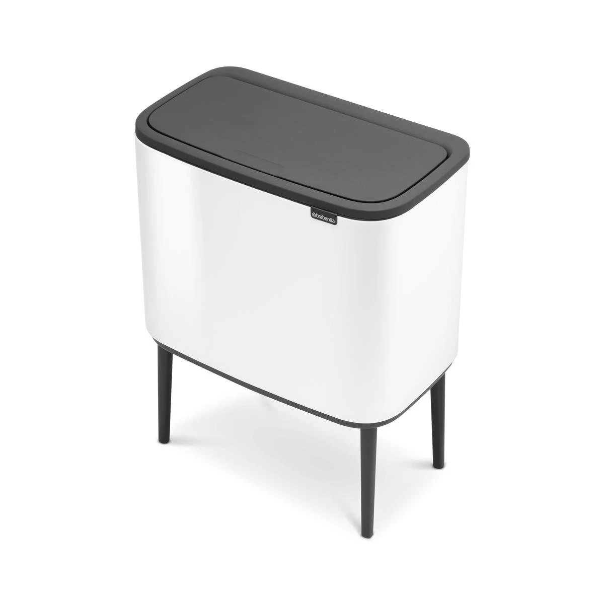 Brabantia Bo Touch Bin Afvalemmer 3 X 11 L - Wit - Afbeelding 5